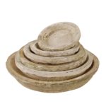 Antiqued Whitestone Saucer d19cm