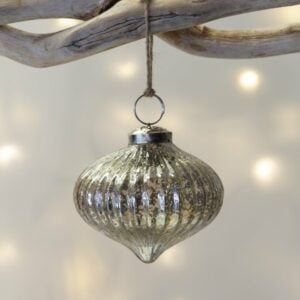 Ribbed Onion Silver