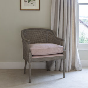 Sari Rattan Chair Powder Pink