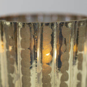 Scalloped Votive Silver