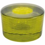 Glass Candleholder Lime Green