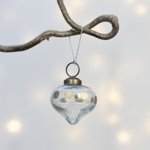 Gold Spot Glass Onion Small