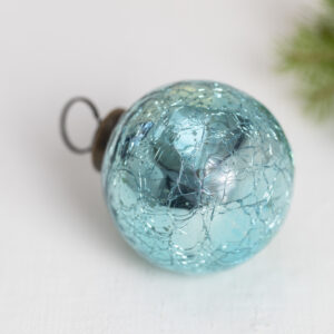 Crackle Turquoise Bauble Small