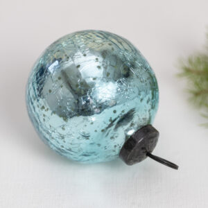 Crackle Turquoise Bauble Large