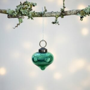 Shiny Green Onion Bauble