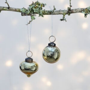 Shiny Gold Round Bauble