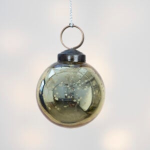 Shiny Gold Round Bauble