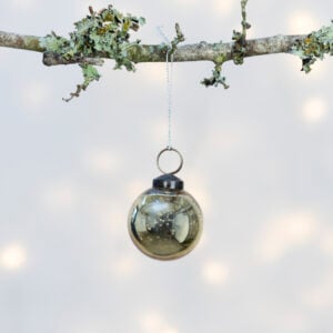 Shiny Gold Round Bauble