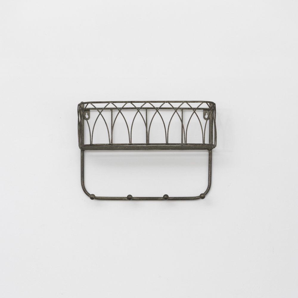 Decorative Shelf With Hooks Small