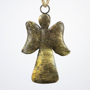 Angel Hanging Decoration Antique Gold