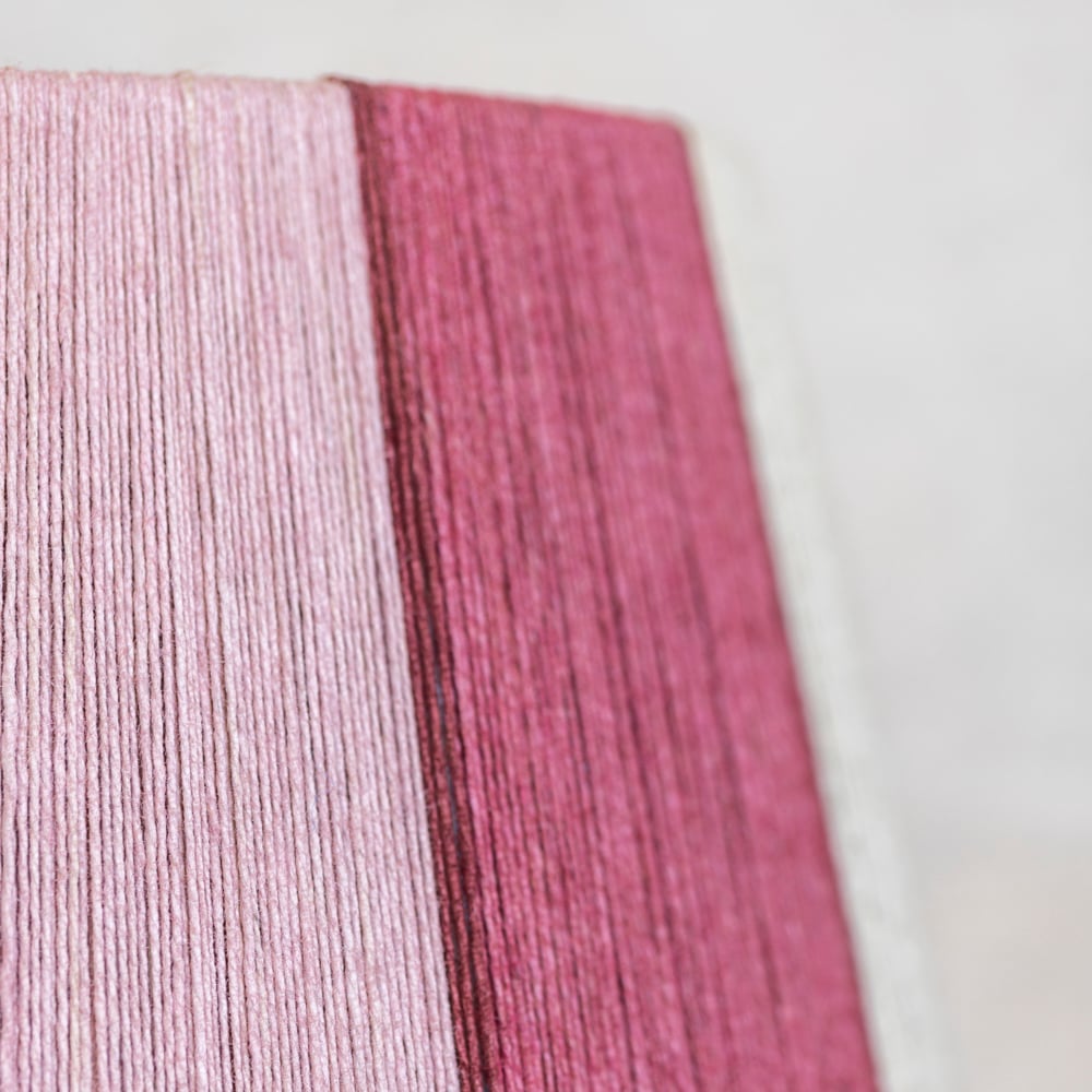 Jute String Lampshade Pink
