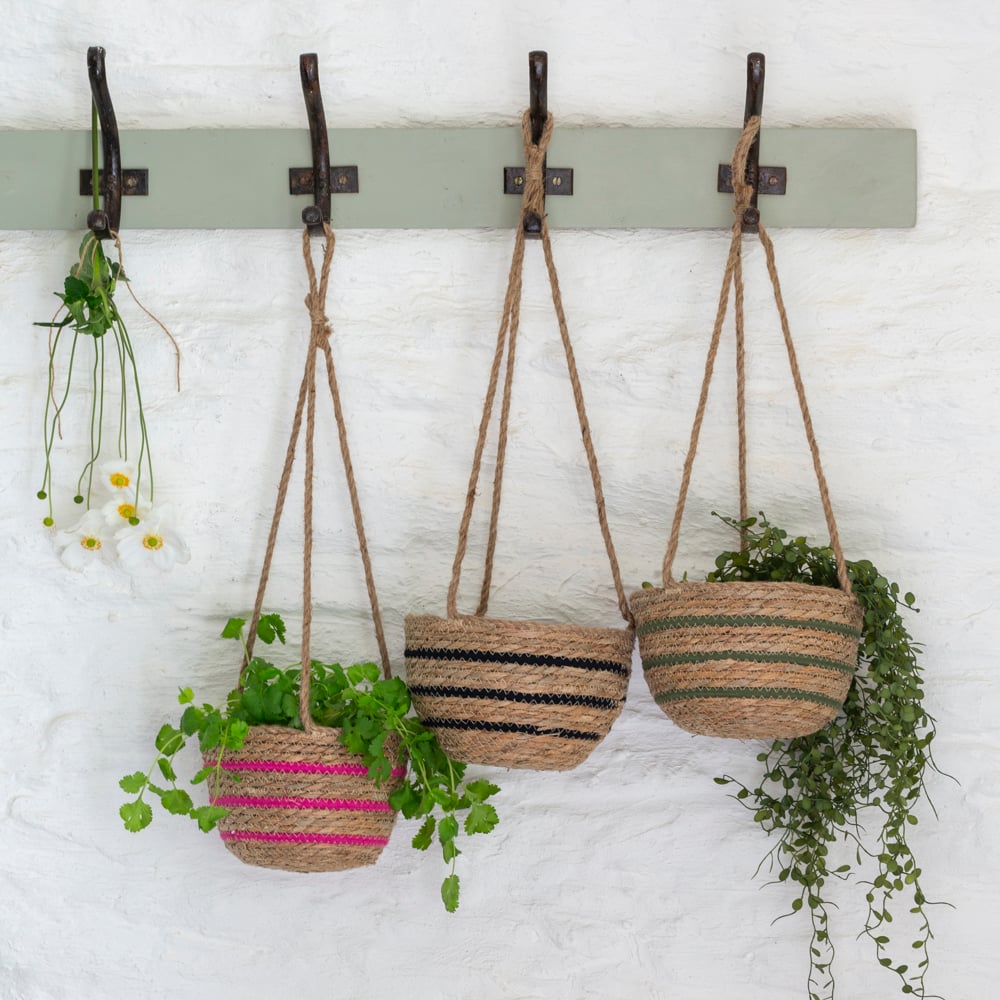 Seagrass Hanging Basket