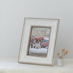 Wooden Photo Frame with Beading 7x5"