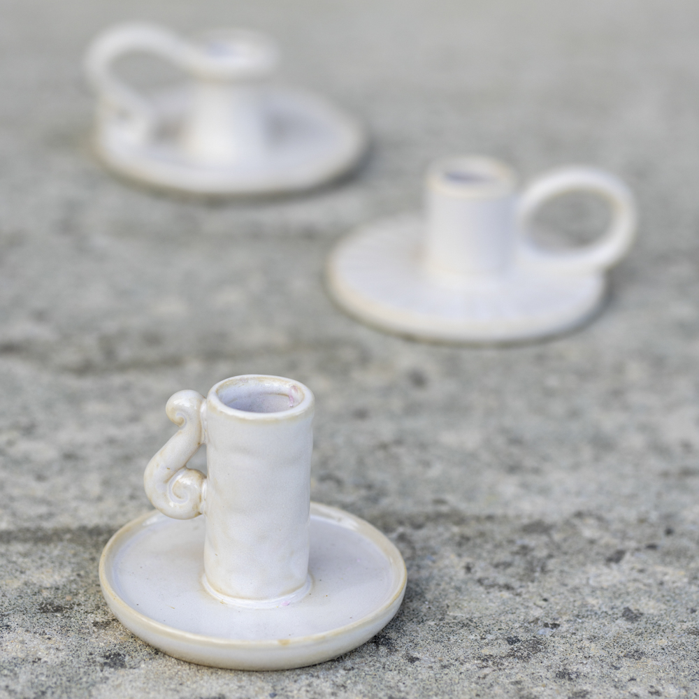 Ceramic Candle Holder Gaverne