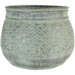 Zinc Decorative Planter Large