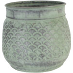 Zinc Decorative Planter Medium