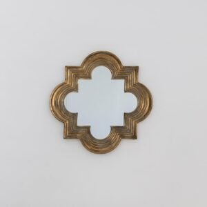 Ornate Mirror Antique Bronze