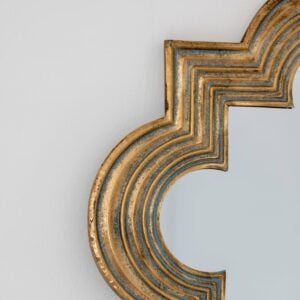 Ornate Mirror Antique Bronze