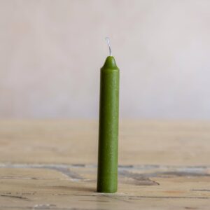 Stubby Candle Fern Green