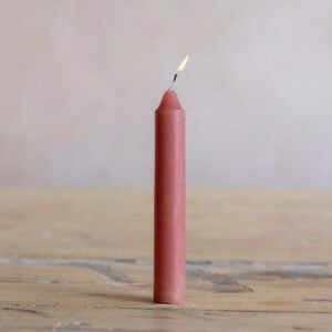 Stubby Candle Dusky Pink