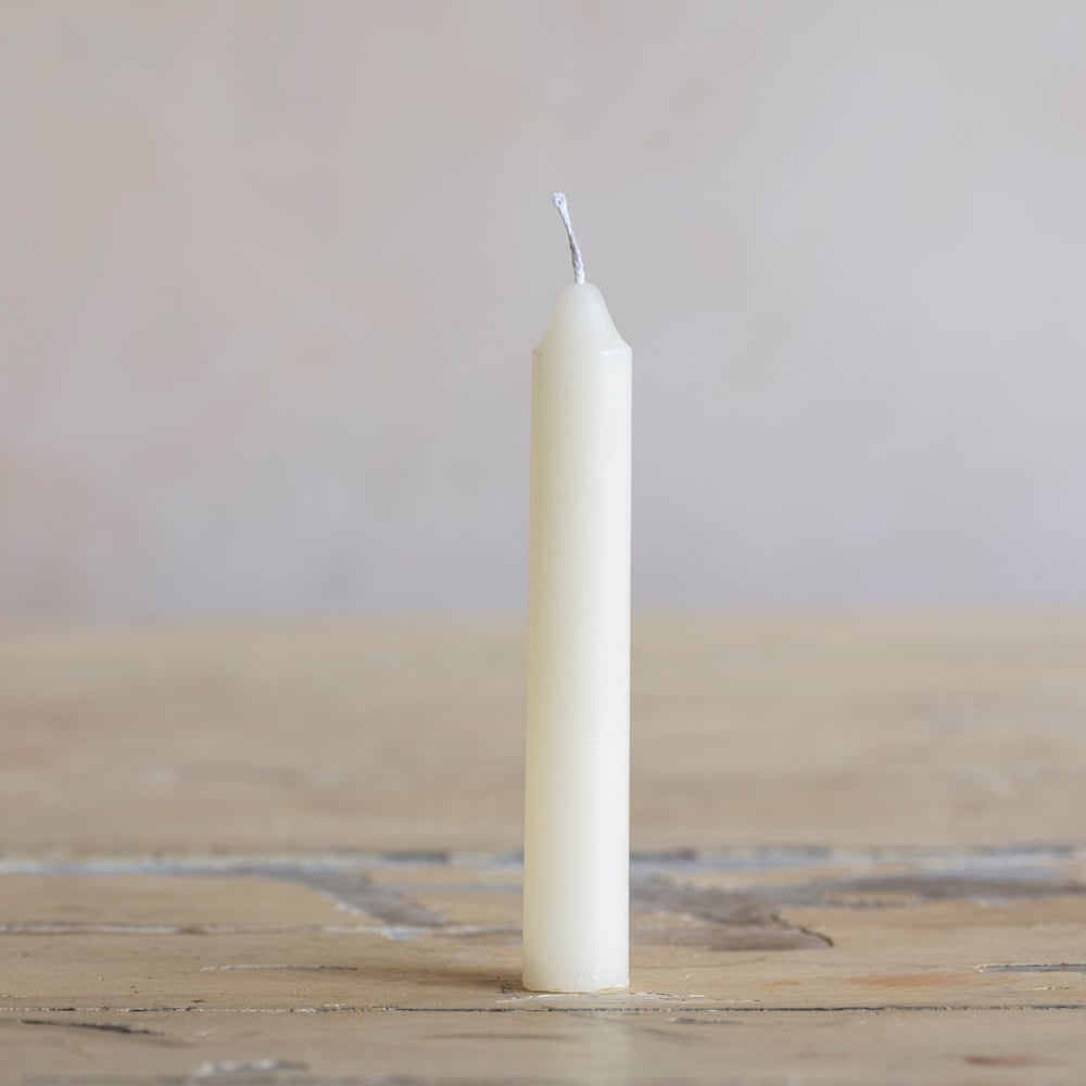 Stubby Candle Ivory