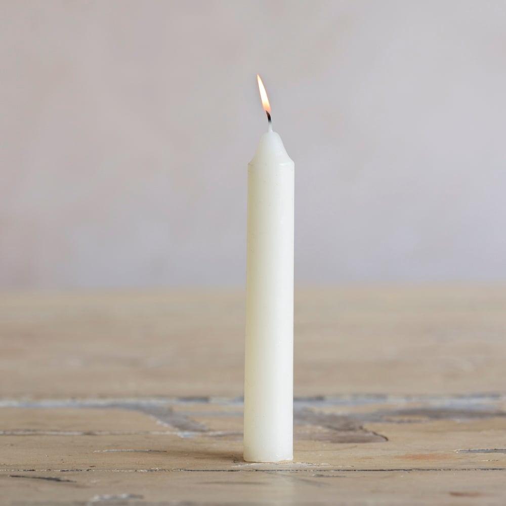 Stubby Candle Ivory