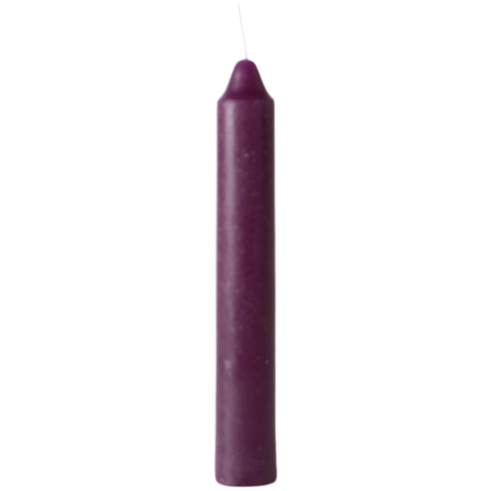 Stubby Candle Amethyst