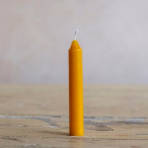 Stubby Candle Ochre