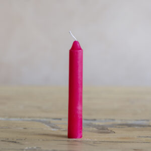 Stubby Candle Fuchsia