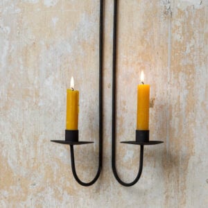 Duo Dinner Candle Sconce