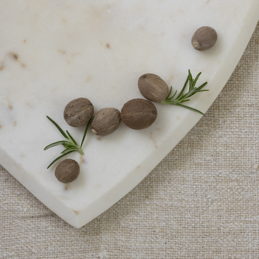 Marble Heart Serving Board Large