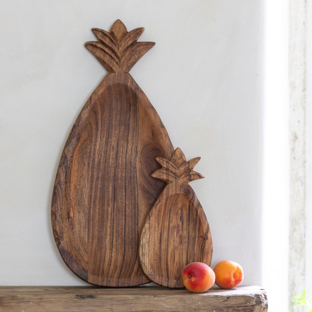 Acacia Pineapple Serving Board Large