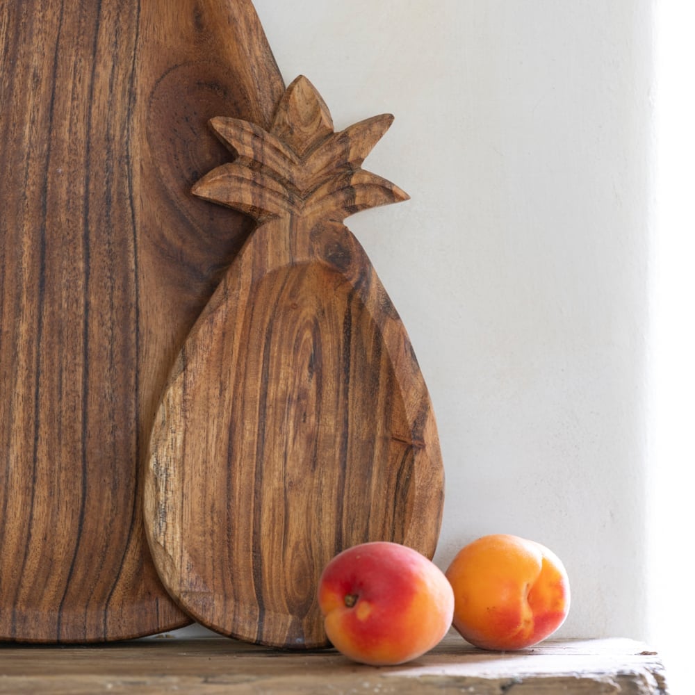 Acacia Pineapple Serving Board Small