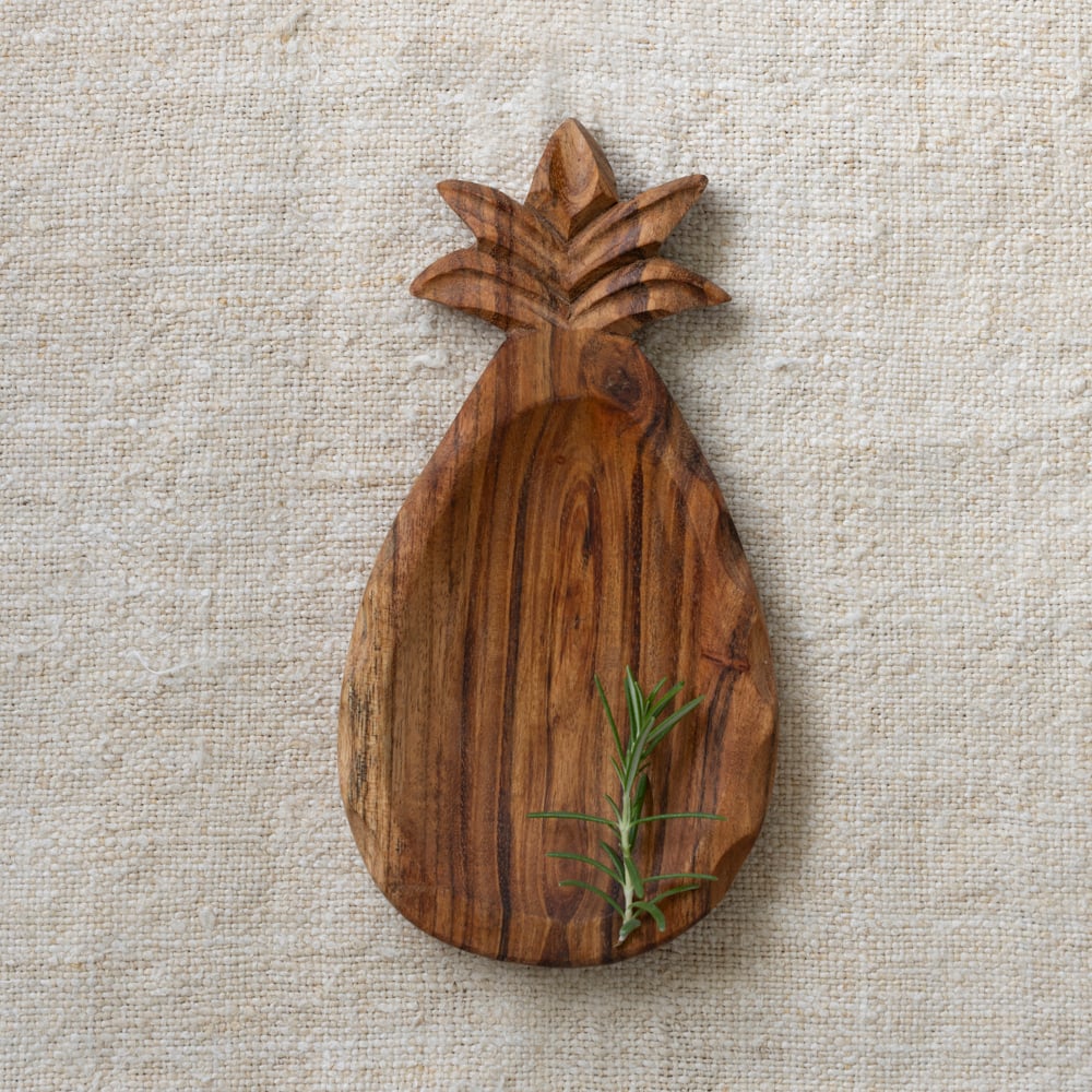 Acacia Pineapple Serving Board Small