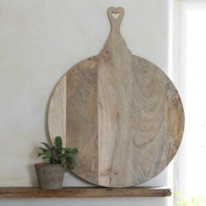 Mango Serving Board with Feet Large
