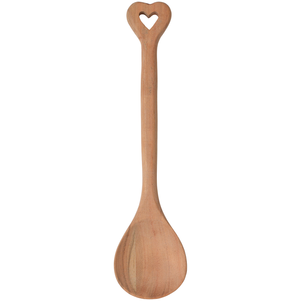 Acacia Heart Wooden Spoon