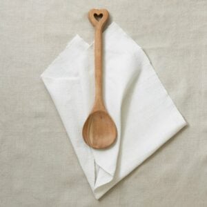 Acacia Heart Wooden Spoon