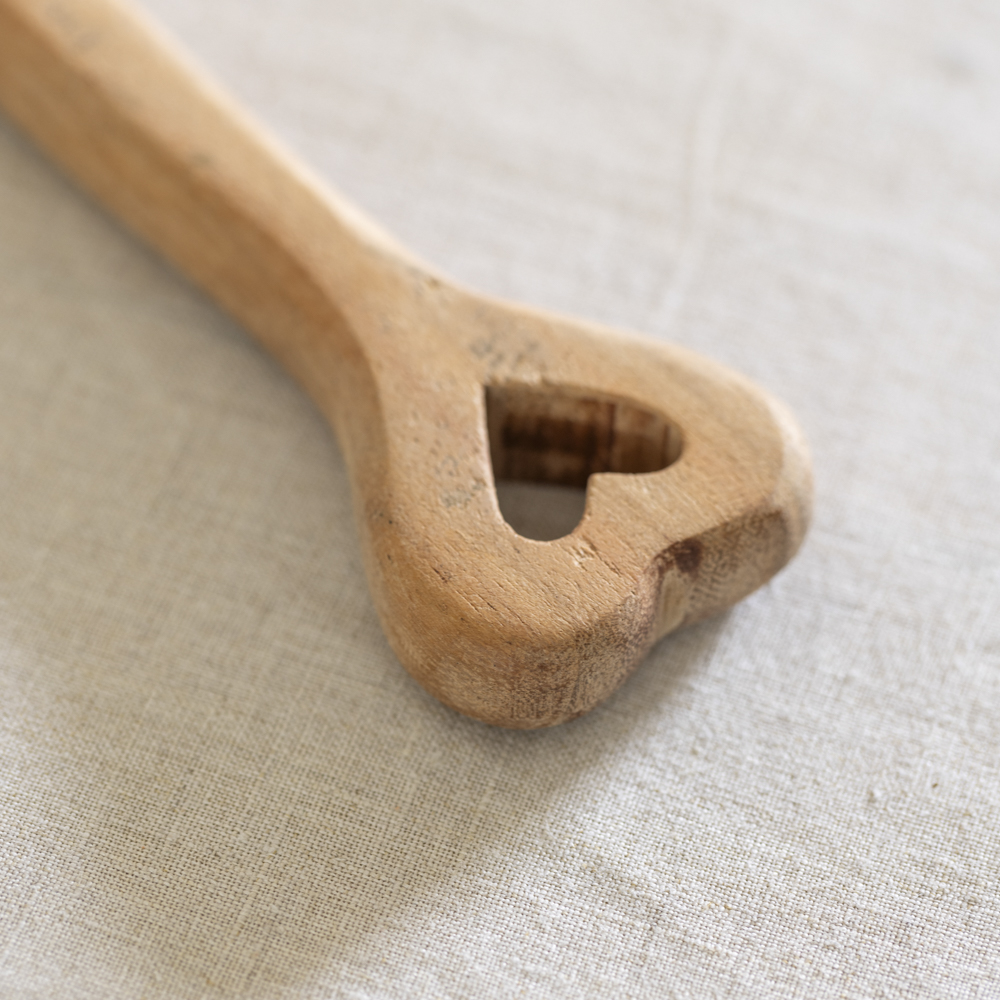 Acacia Heart Wooden Spoon