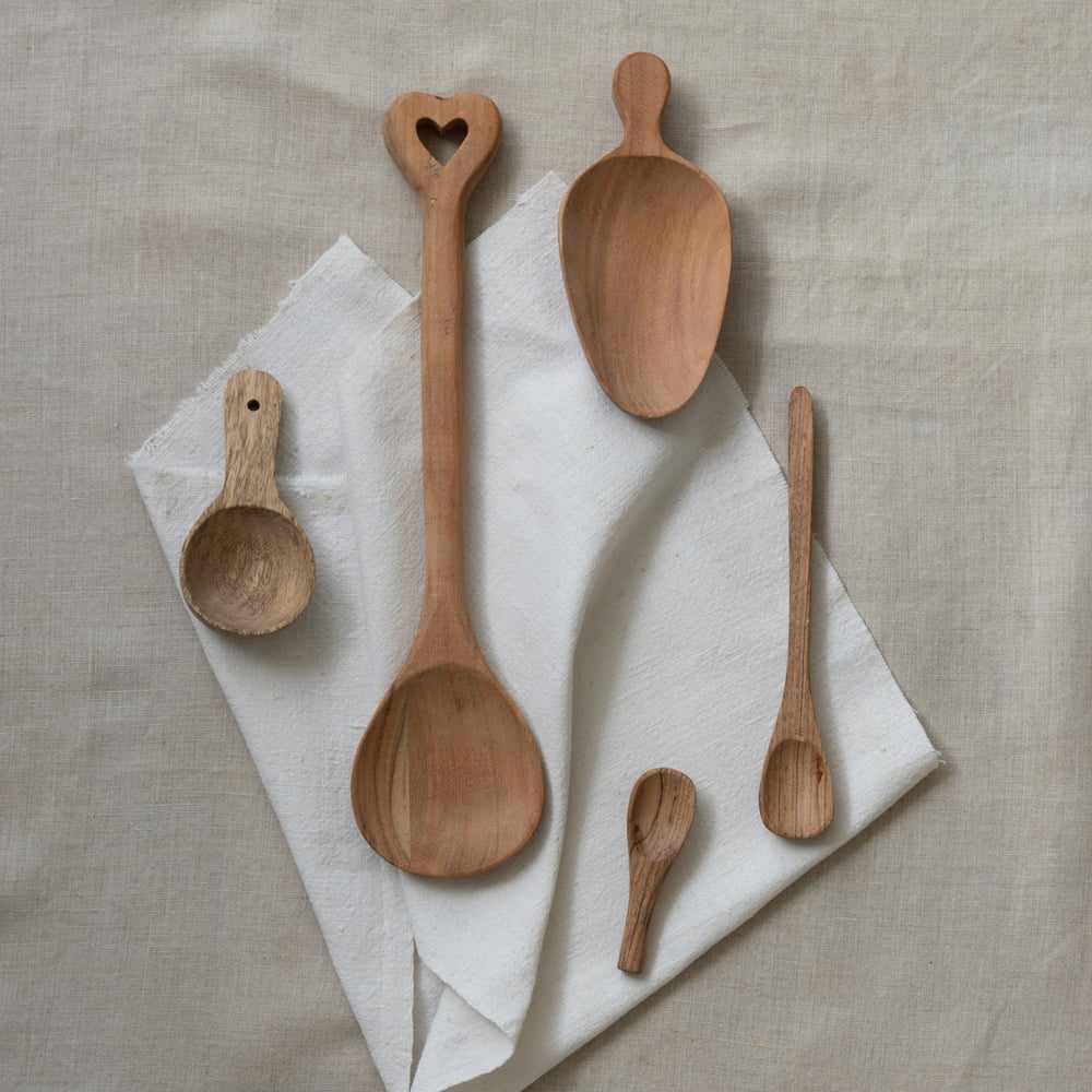 Acacia Heart Wooden Spoon / Acacia Spoon