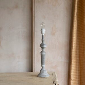 Lamp Base Constance Vintage White