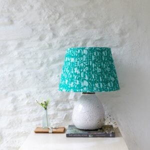 Lampshade Floral Mint 35cm