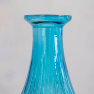 Scalloped Vase Teal