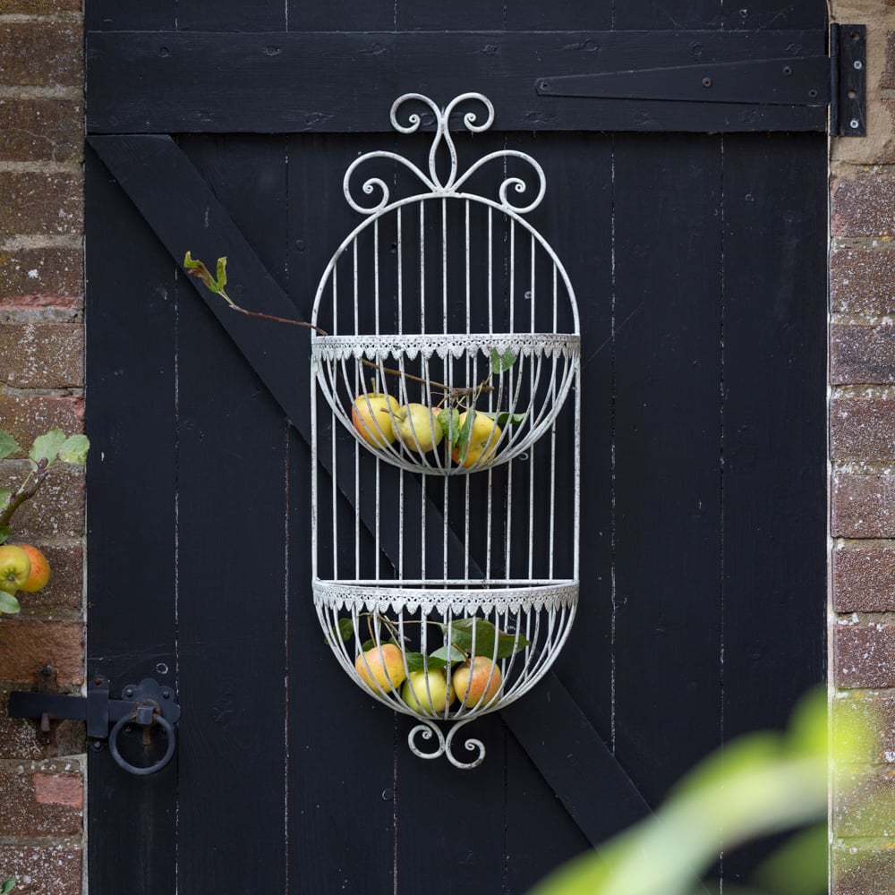 Ornate Wire Hanging Baskets