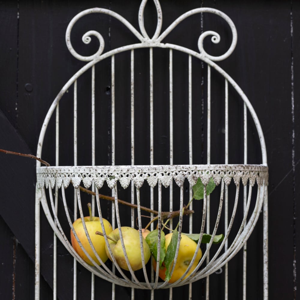 Ornate Wire Hanging Baskets