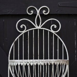 Ornate Wire Hanging Baskets