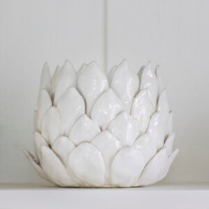 Planter Petals White