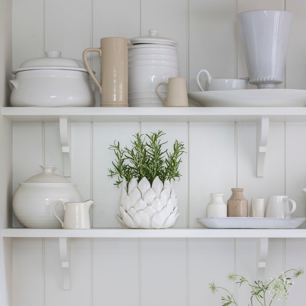 Planter Petals White