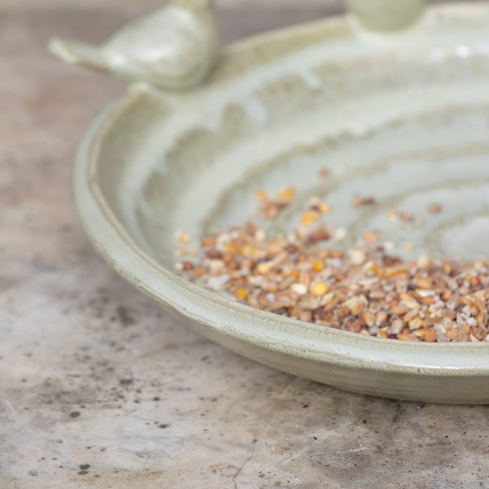 Ceramic Bird Bath