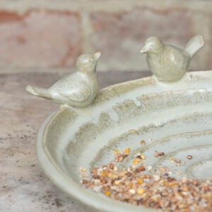 Ceramic Bird Bath