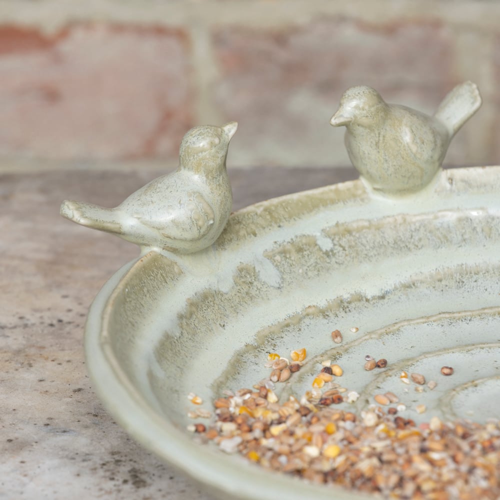 Ceramic Bird Bath